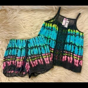 Girls tie dye set